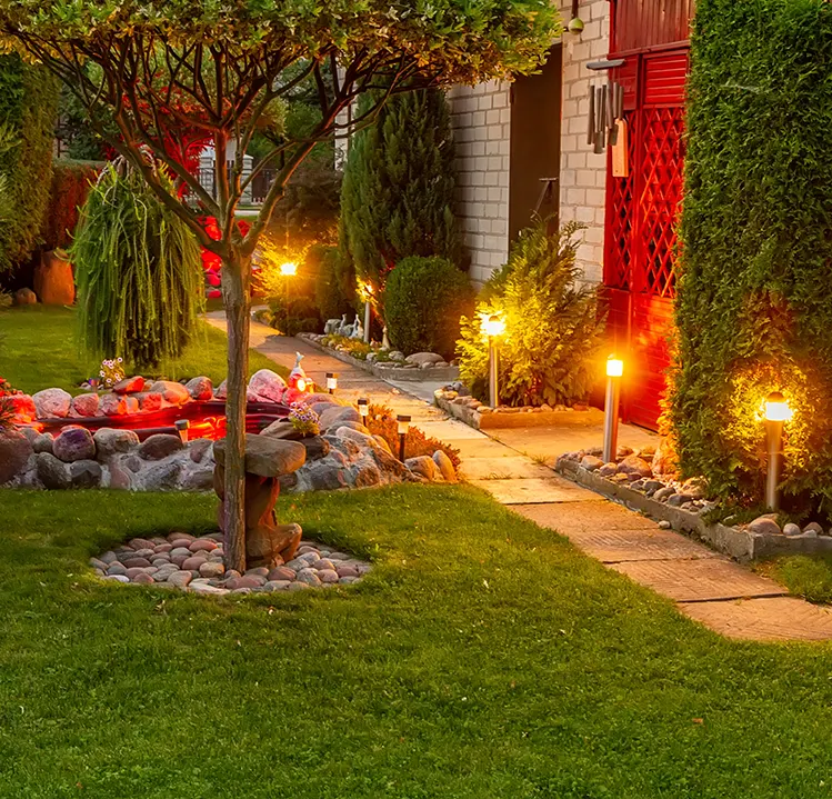 Iluminacion de jardines